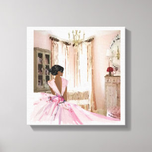 Beauty Queen Canvas Afdruk