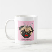 Beauty Queen Ceramic Coffee Mok (Links)