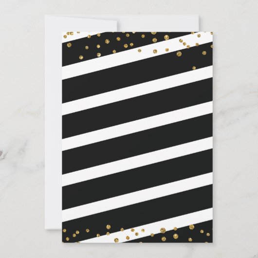 Beauty Queen Glamour Party Verjaardag Uitnodiging (Achterkant)