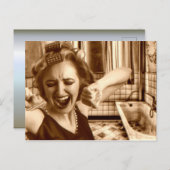 Beauty Queen in de ochtend Briefkaart (Voorkant / Achterkant)