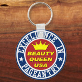Beauty Queen Key Ring Sleutelhanger (Voorkant)