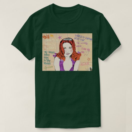 Beauty Queen T-shirt (Design voorkant)