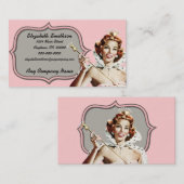  Beauty Queen Visitekaartje (Voorkant / Achterkant)