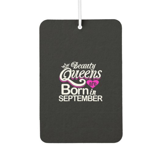 Beauty Queens Born in September Luchtverfrisser (Voorkant)