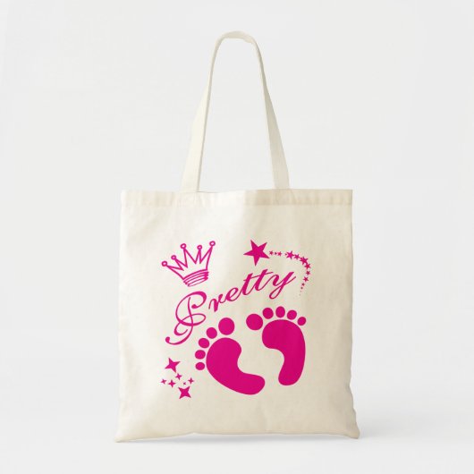 Beauty Queen's  Feet Pageant Princess Bag Tote Bag (Voorkant)