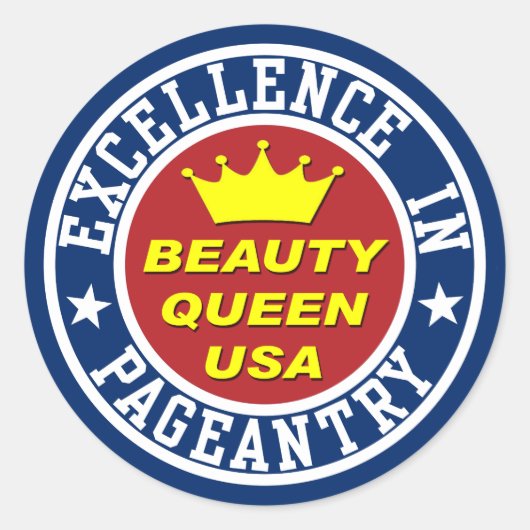 Beauty Queen's Pageant Sticker (Voorkant)