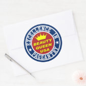 Beauty Queen's Pageant Sticker (Envelop)