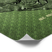 Beauty Quote Sculpted Roos Inspirerend Poster (Hoek)