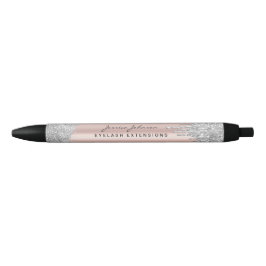 Beauty Roos Gold Silver Glitter Drips Custom Zwarte Inkt Pen