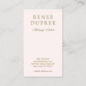 Beauty Salon 5 Punch Klantloyaliteit Klantenkaartje (Achterkant)