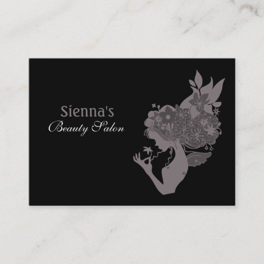 Beauty Salon Appointment Card (Lavender Blush) Afsprakenkaartje (Voorkant)