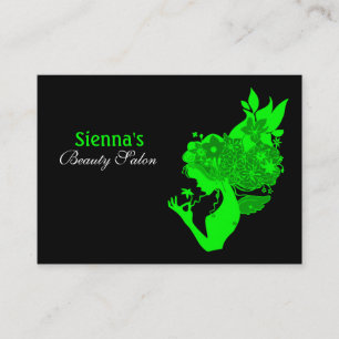 Beauty Salon Appointment Card (Limoen) Afsprakenkaartje