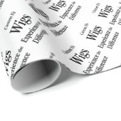 Beauty Salon, Barbershop Custom Wigs Cadeaupapier (Rol Hoek)