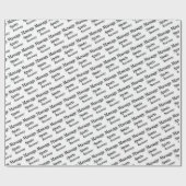 Beauty Salon, Barbershop Massage Therapy Recovery Cadeaupapier (Vlak)