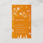 BEAUTY SALON | Beroepsbeoefenaars Visitekaartje (Achterkant)