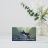 Beauty Salon Business Card-template Visitekaartje (Staand voorkant)