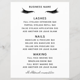 Beauty Salon Business Services Flyer