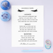 Beauty Salon Business Services Flyer (Enkel)