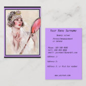 Beauty Salon Business Visitekaartje (Voorkant / Achterkant)