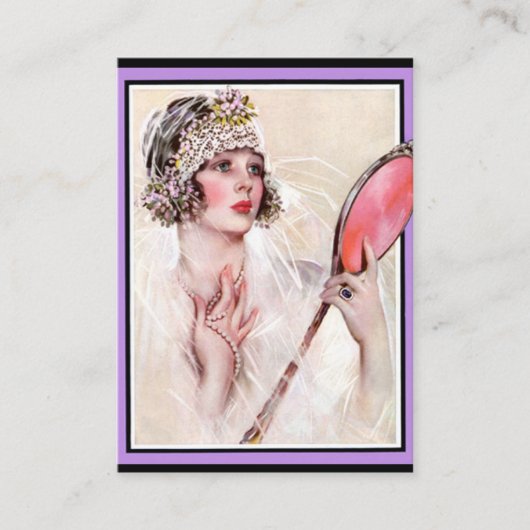 Beauty Salon Business Visitekaartje (Voorkant)