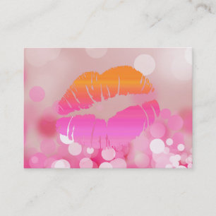 Beauty Salon Cadeautjes Lips & Licht Roze Kortingskaartje