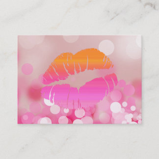 Beauty Salon Cadeautjes Lips & Licht Roze Kortingskaartje