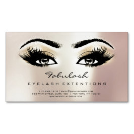 Beauty Salon Champaigne Roos Adress Makeup Lashes Magnetisch Visitekaartje