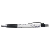 Beauty Salon Chinoiserie Blue & White Floral Pen (Bovenkant)