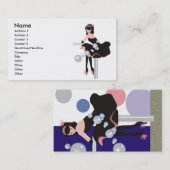 Beauty Salon, Club of Bar Visitekaartje (Voorkant / Achterkant)