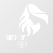 Beauty Salon Custom Business Raamsticker (Vel)