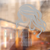 Beauty Salon Custom Business Raamsticker (Vel 2)