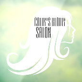 Beauty Salon Custom Business Raamsticker (Vel 3)