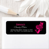 Beauty Salon (Deep Pink) Etiket (Insitu)
