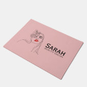 Beauty salon deurmat (Schuin)