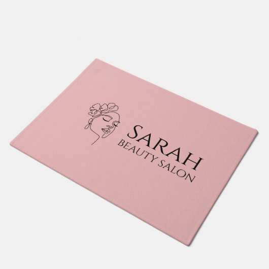 Beauty salon door Mat (Schuin)