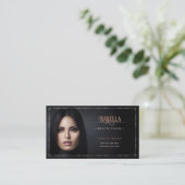 Beauty Salon | Elegant Visitekaartje (Staand voorkant)