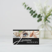 Beauty Salon en Spa Visitekaartje (Staand voorkant)