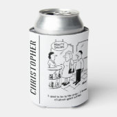 Beauty Salon- en Uphill-gevechten Blikjeskoeler (Blikje Voorkant)