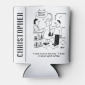 Beauty Salon- en Uphill-gevechten Blikjeskoeler (Voorkant)