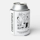 Beauty Salon- en Uphill-gevechten Blikjeskoeler (Blikje Achterkant)