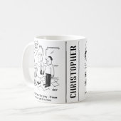 Beauty Salon- en Uphill-gevechten Koffiemok (Voorkant links)