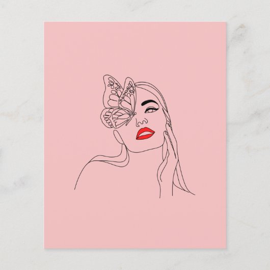 Beauty salon flyer (Achterkant)