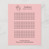 Beauty salon flyer (Voorkant)