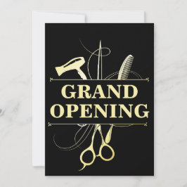 Beauty Salon Grand Opening Uitnodigingskaart Kaart