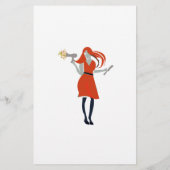 Beauty Salon Haarstylist - prijslijst voor kappers Flyer (Achterkant)