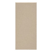 Beauty Salon Hair Makeup Kraft Price List Service Reclamekaart (Achterkant)