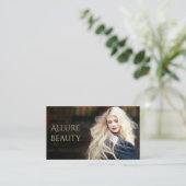 Beauty Salon, Hair, Makup, Spa Visitekaartje (Staand voorkant)