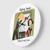 Beauty Salon Hair Stylist-klok Grote Klok (Hoek)