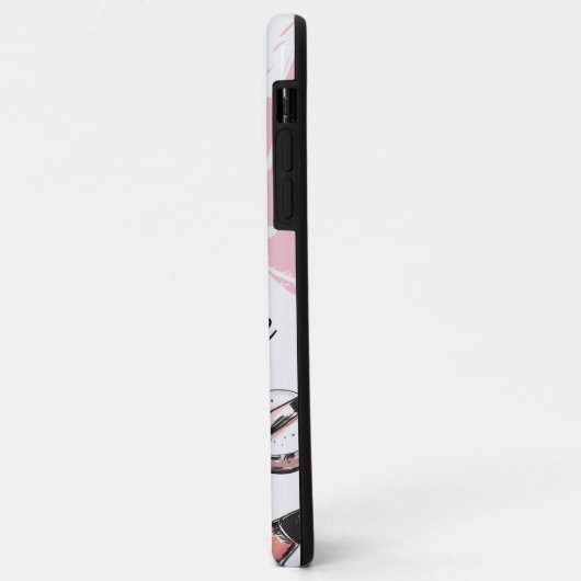 Beauty Salon Hoesje-Mate iPhone Case (Achterkant/links)