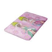 Beauty Salon Illustration Girly | Bath Mat (Gekanteld)